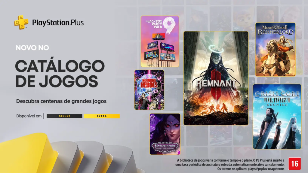 PlayStation Plus Extra/Deluxe de julho de 2024