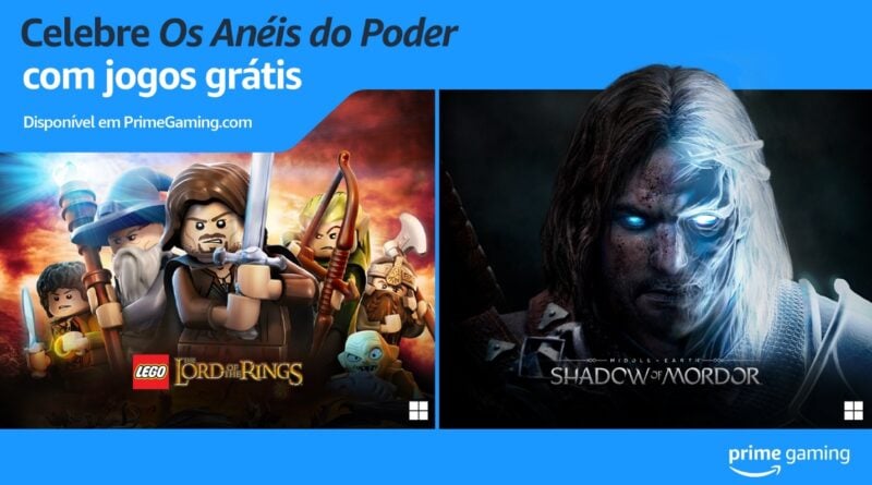 amazon prime gaming o senhor dos anéis the lord of the rings