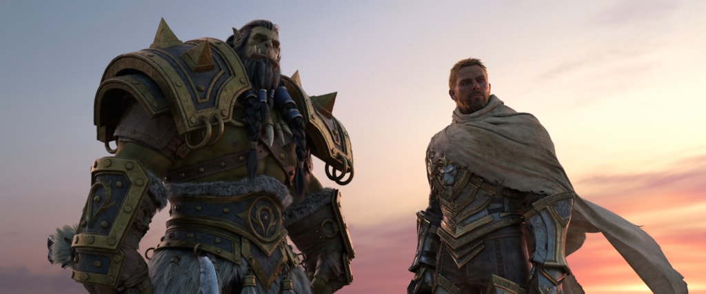 WoW TWW Cinematic Stills Thrall Anduin remnant II