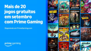 Prime Gaming anuncia 20 jogos gratuitos em setembro