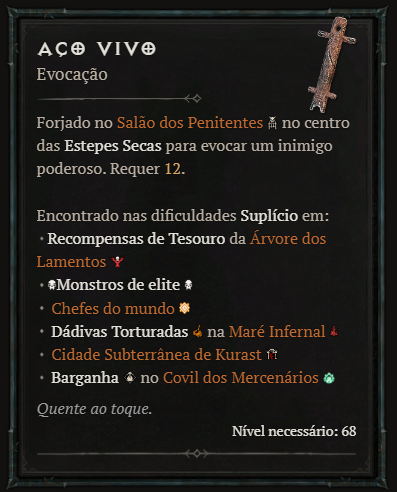 diablo iv vessel of hatred aço vivo guia