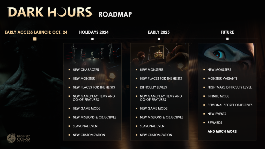 dark hours roadmap