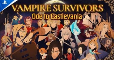 vampire survivors dlc ode to castlevania