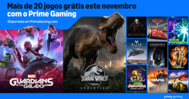 Prime Gaming novembro de 2024