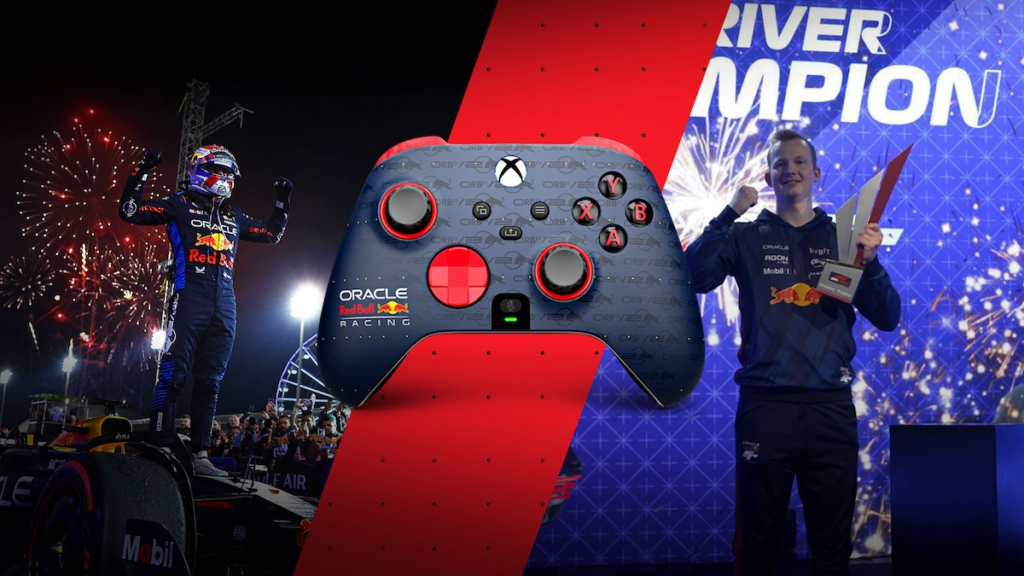 SCUF Gaming x Oracle Red Bull Sim Racing