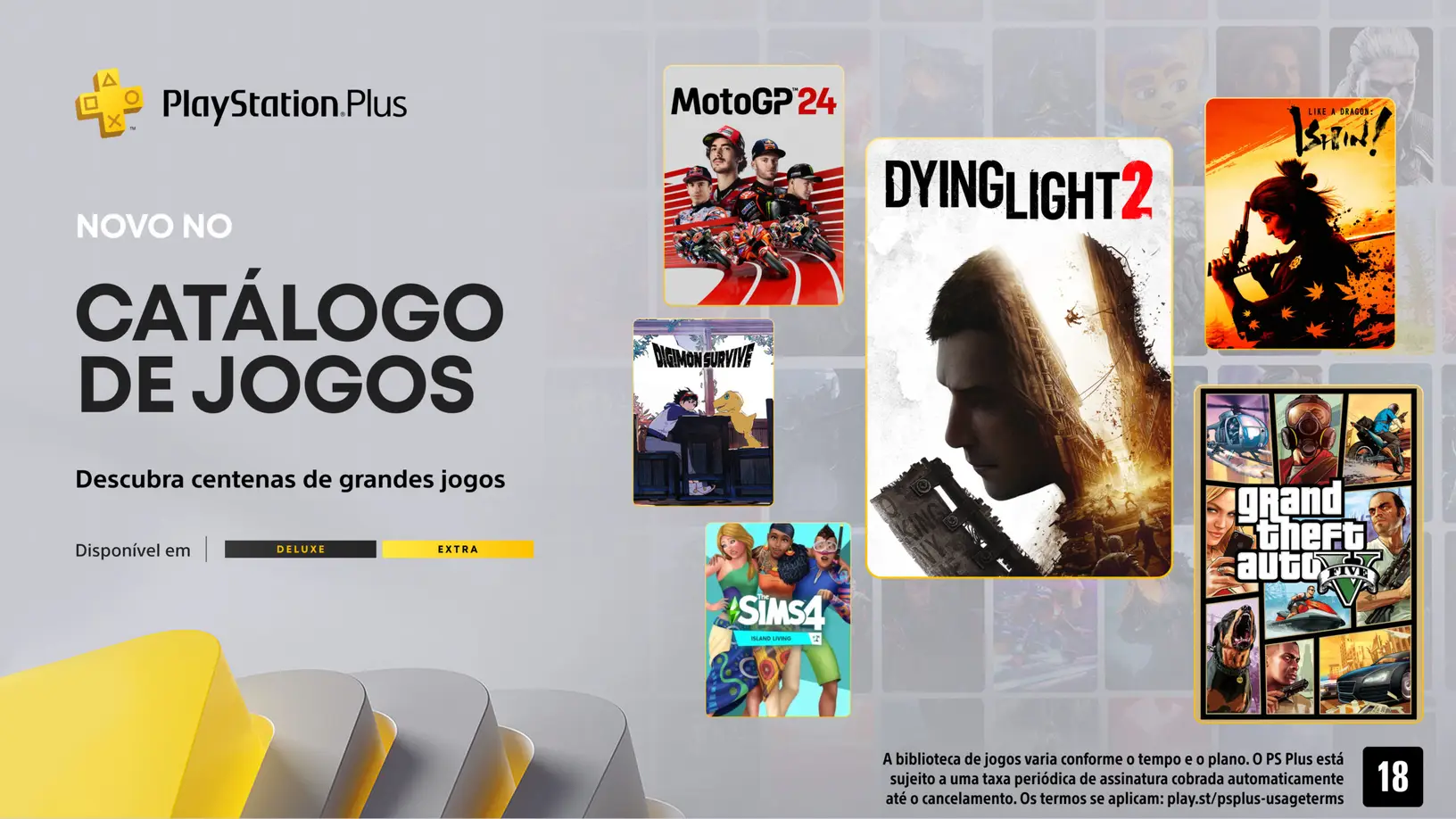 Jogos: PlayStation Plus Extra/Deluxe de novembro de 2024 é anunciada