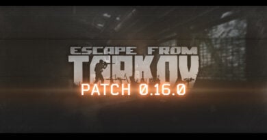 escape from tarkov patch 0.16.0