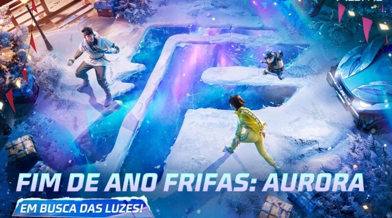 free fire fim de ano frifas aurora