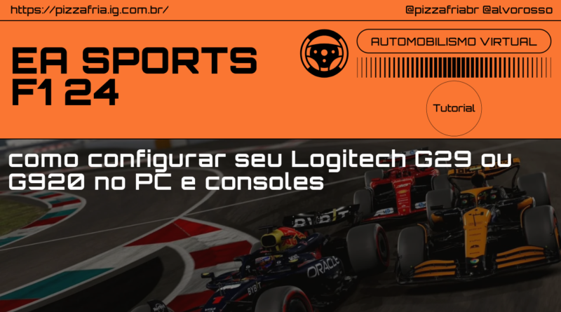 ea sports f1 24 configurar logitech g29 g920 pc consoles