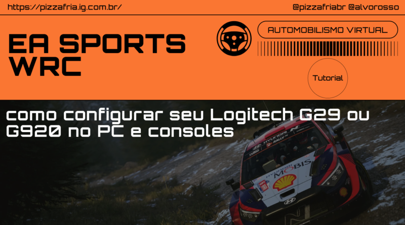 ea sports wrc configurar logitech g29 g920 pc consoles