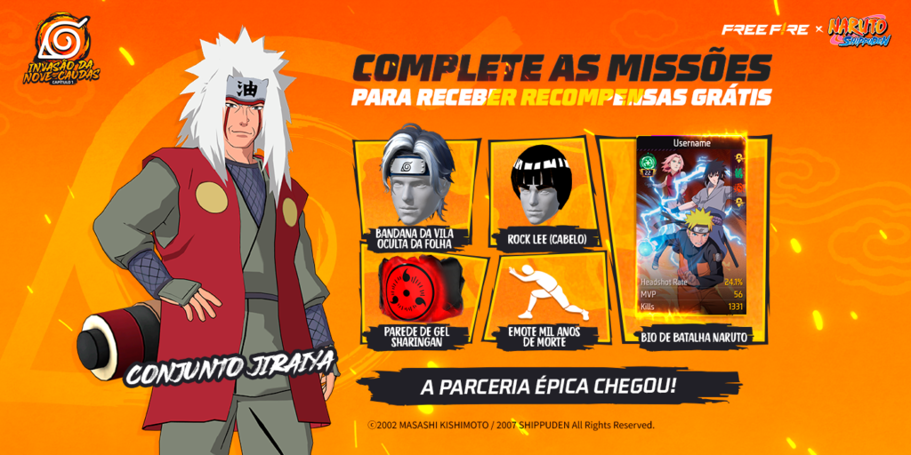 free fire naruto shippuden