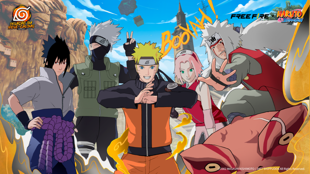 free fire naruto shippuden