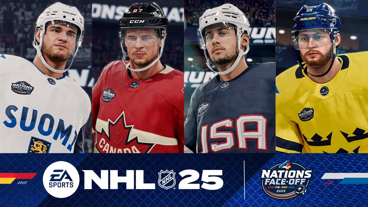 EA SPORTS NHL 25 recebe novo evento 4 Nations FaceOff Pizza Fria