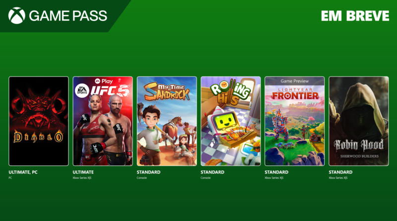 Xbox Game Pass Janeiro de 2025