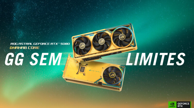 ASUS ROG Astral GeForce RTX 5080 Dhahab CORE OC Edition