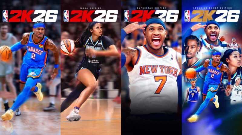 NBA 2K26 Covers