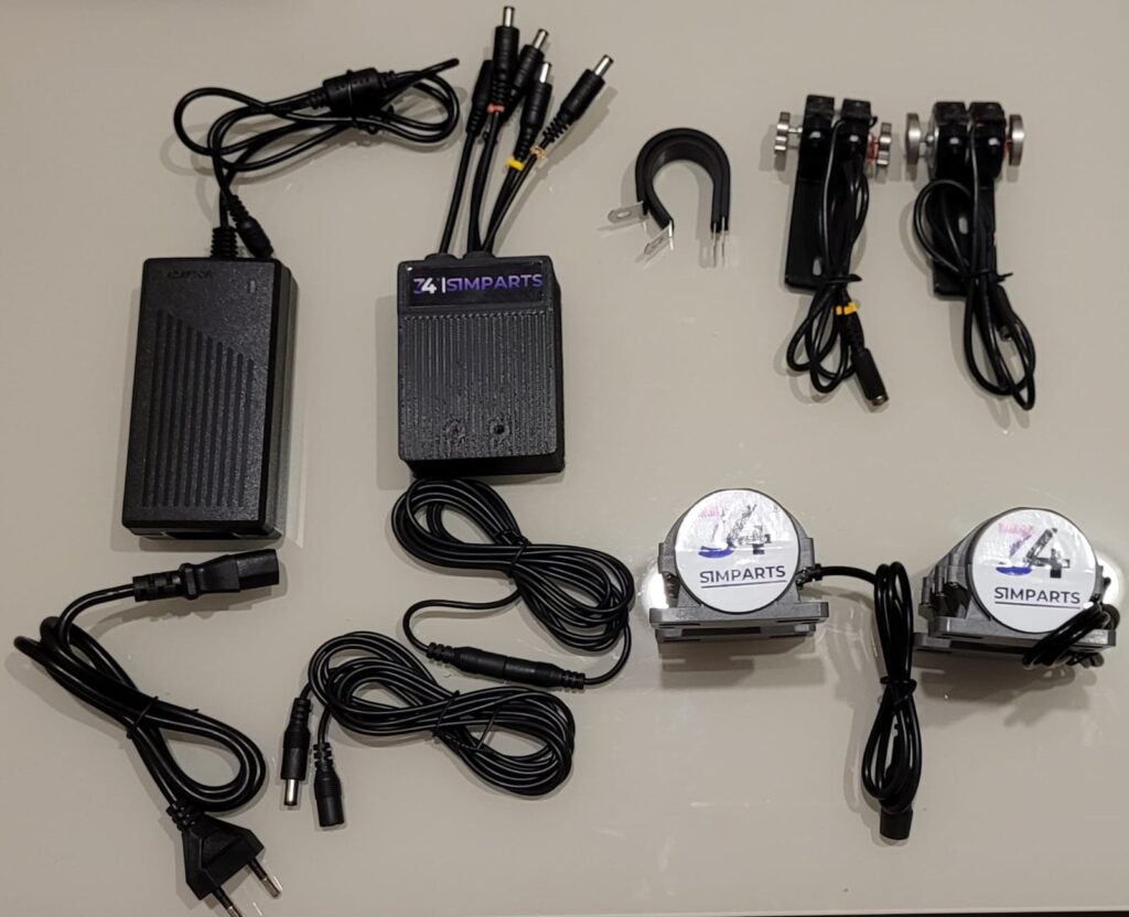 Sistema de simulação de efeitos para Sim Racing da 34 Simparts review 2