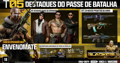 Temporada de Call of Duty BO6 e Warzone Passe de Batalha e BlackCell 2