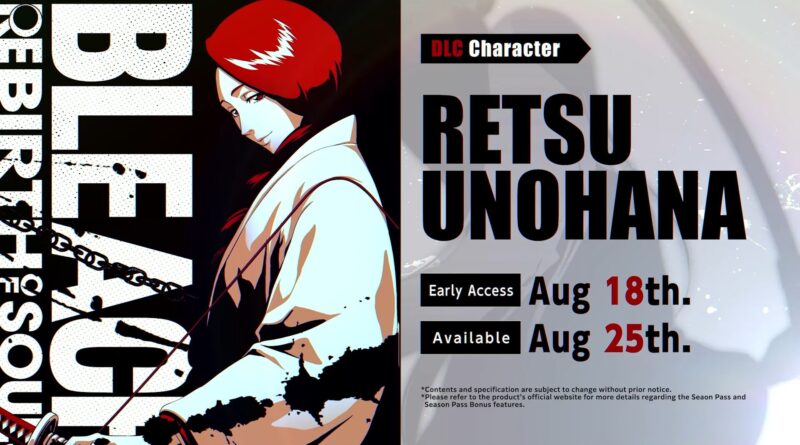 bleach rebirth of souls Retsu Unohana