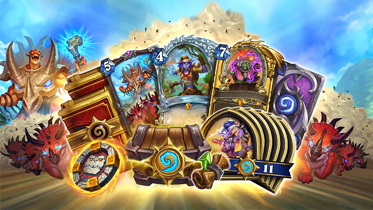 hearthstone a cidade perdida de un'goro passe da taverna