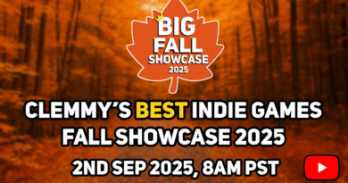 Clemmy's Best Indie Games Fall Showcase 2025