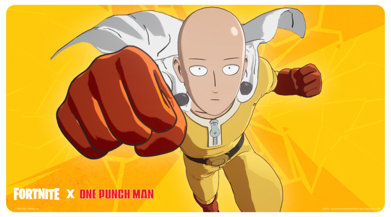 One-Punch Man x Fortnite x Rocket League x Fall Guys