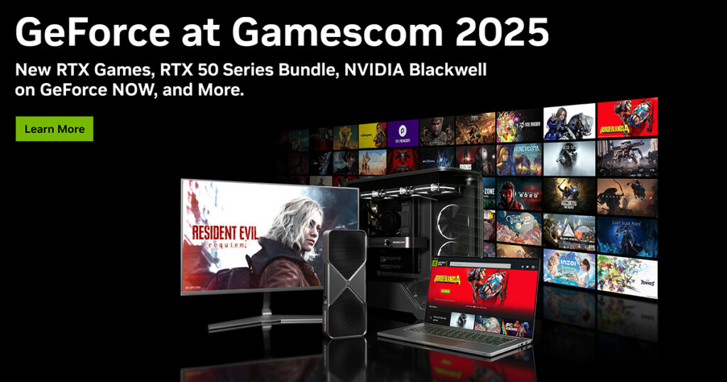 nvidia gamescom 2025