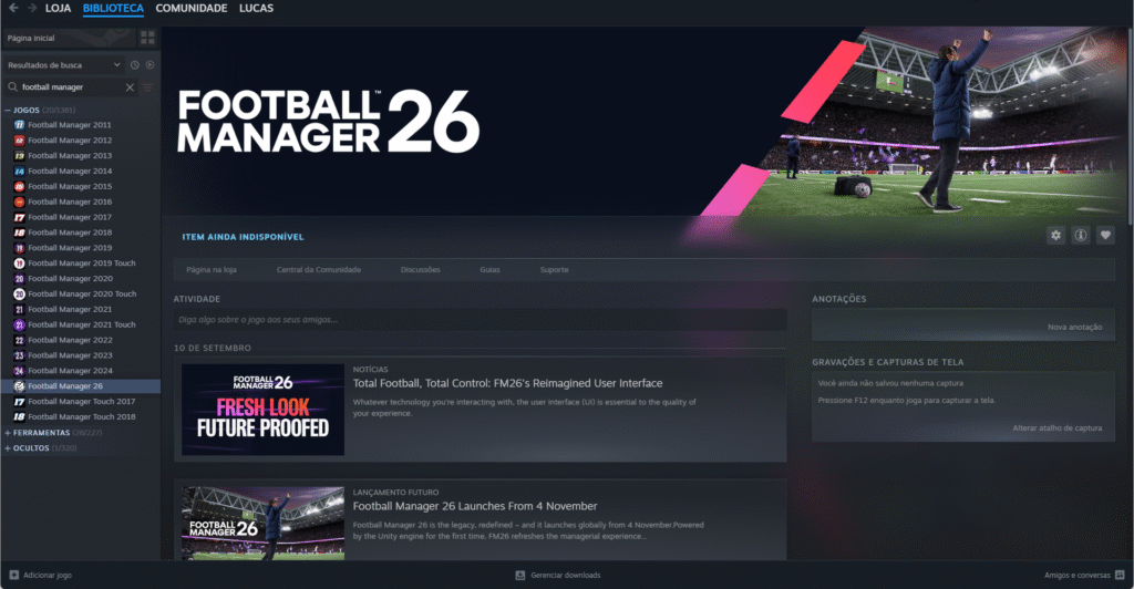 Football Manager 26