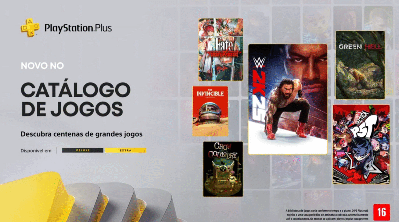 PlayStation Plus Extra/Deluxe de setembro 2025
