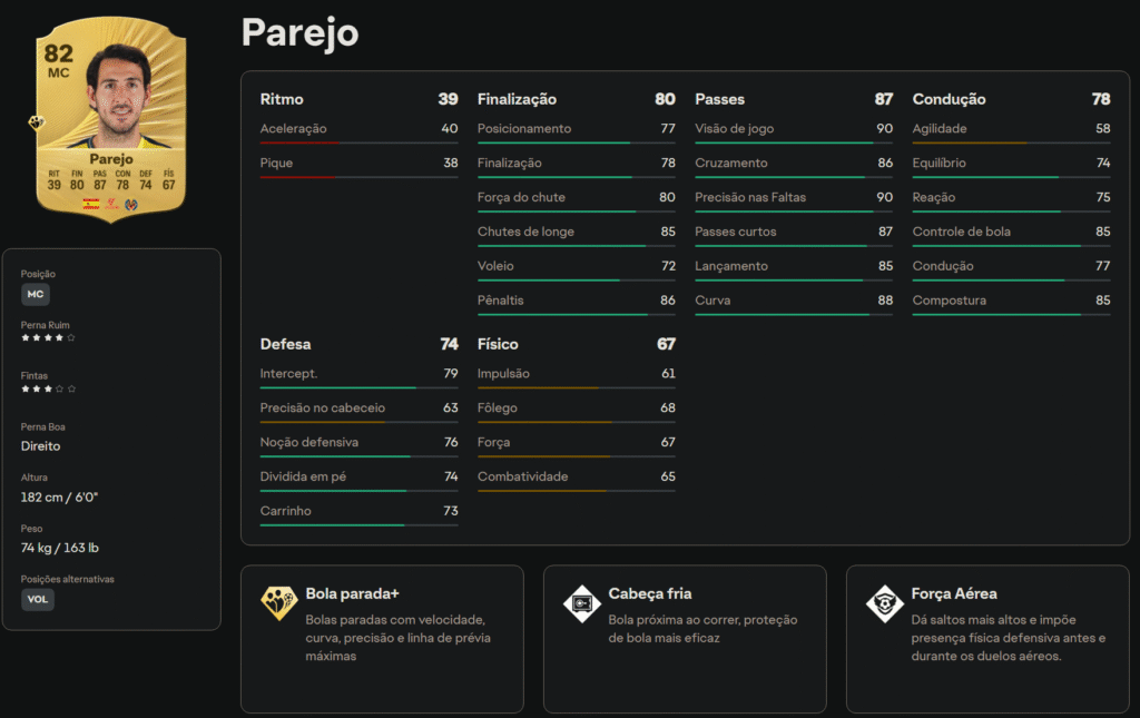 ea sports fc 26 melhores batedores de falta