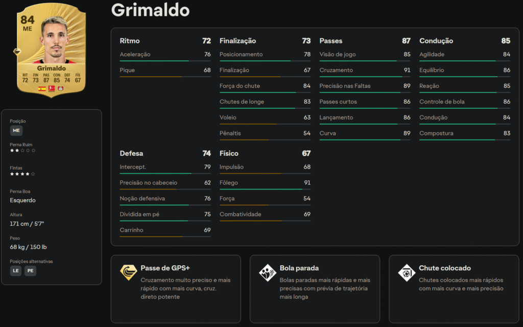 ea sports fc 26 melhores batedores de falta