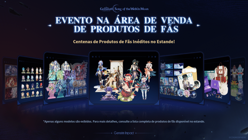 Feira Fantástica HoYoverse Feira Fantástica de Teyvat Brasil Game Show 2025