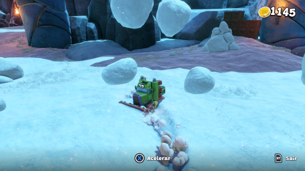 Yooka Não apenas de saltos e obstáculos vive um collectathon: há centenas de desafios que subvertem a lógica do jogo e que transformam os personagens para conferir-lhes movimentos especiais. (Imagem: Reprodução / Carlos Maestre)