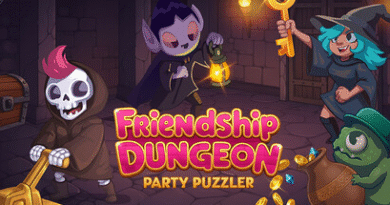 Masks of the Void Friendship Dungeon: Party Puzzler