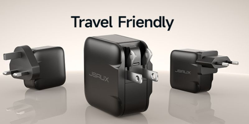 jsaux carregador dobrável PD 65W