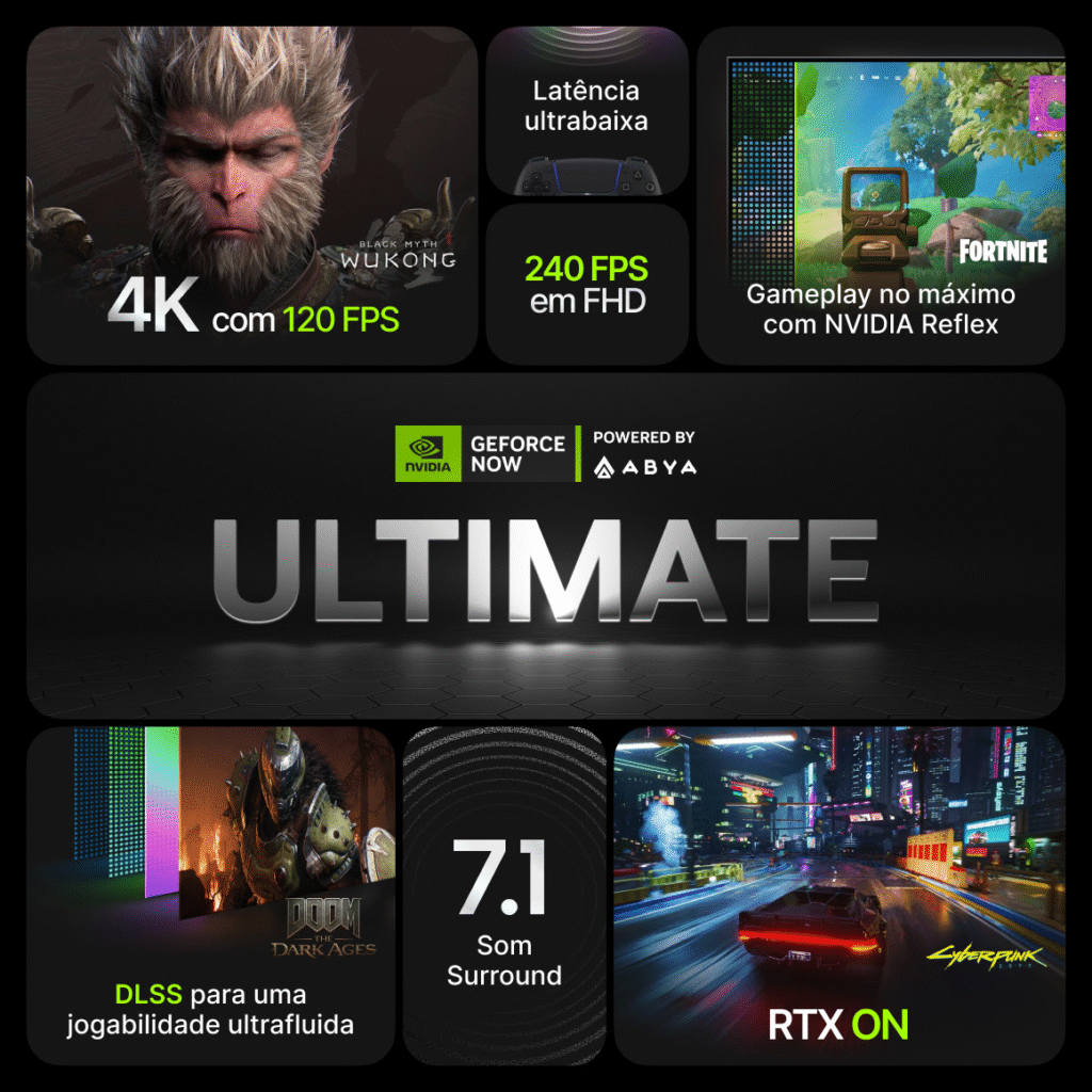 GeForce NOW NVIDIA GeForce NOW Powered by ABYA
