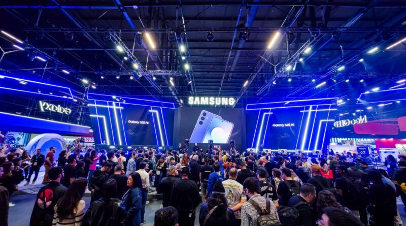 samsung entrevista celulares brasil game show 2025