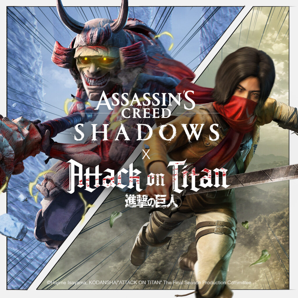 assassin's creed shadows attack on titan