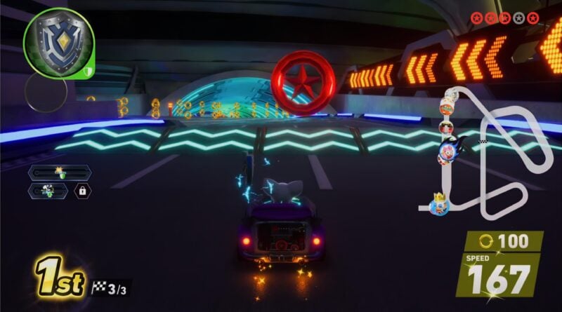 Sonic Racing CrossWorlds builds gadjets