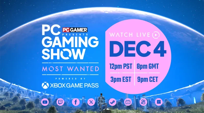 pc gaming show most wanted 2025 pc gamer