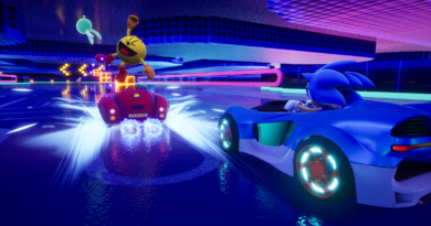 PAC-MAN de Sonic Racing: CrossWorlds