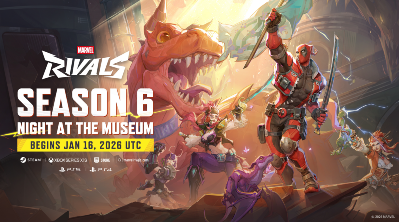 Marvel Rivals 6ª temporada Noite no Museu