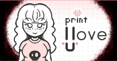 Blink and Die Print I Love U