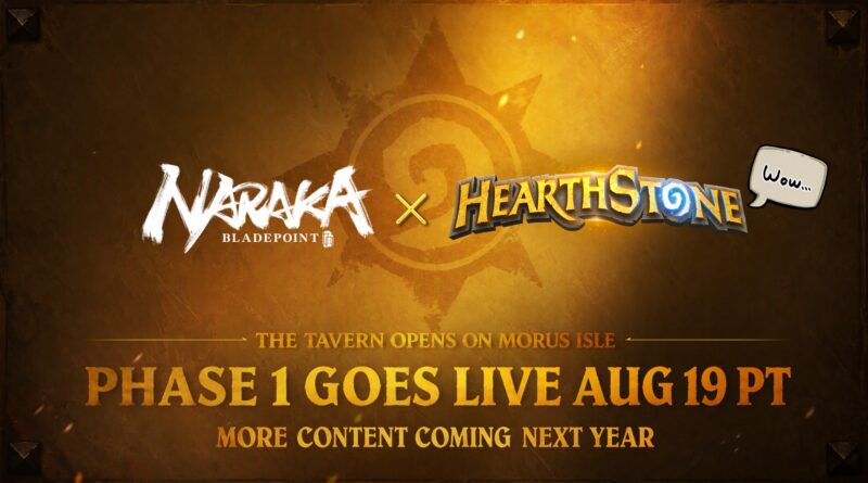 NARAKA: BLADEPOINT colab Hearthstone