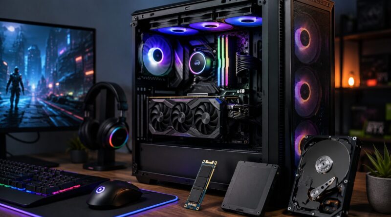 SSD melhora o desempenho dos jogos hd ssd