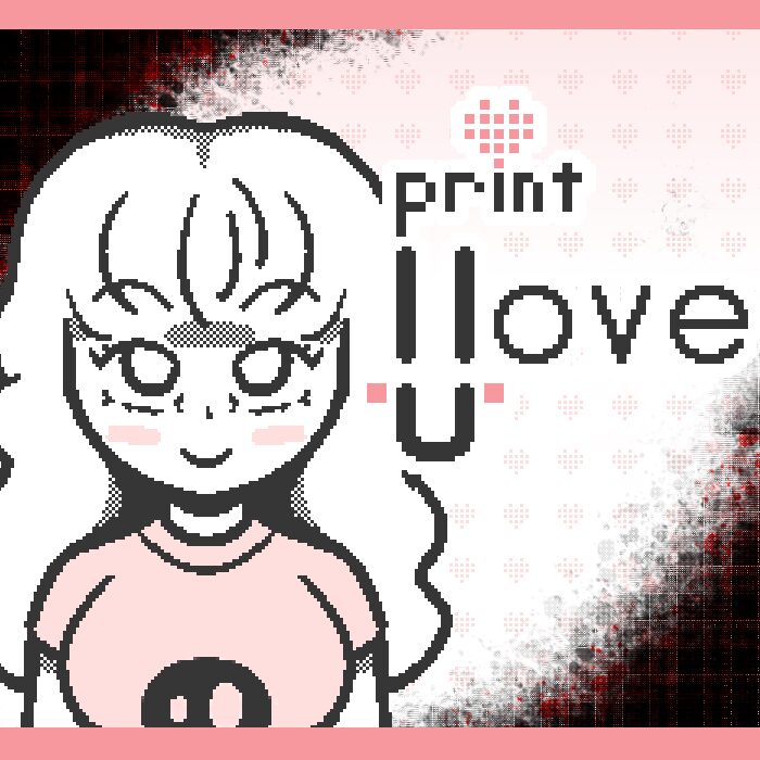 Print I Love U