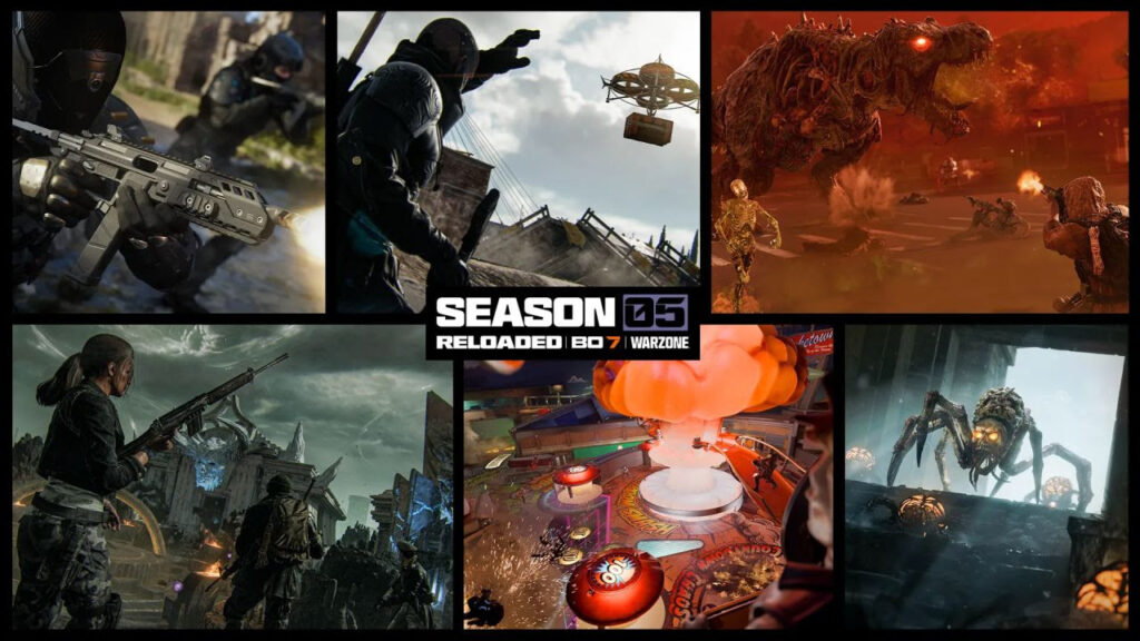 Black Ops 7 Temporada 5 Recarregada de Call of Duty Black Ops 7 e Warzone 1