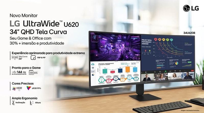 LG UltraWide 34U620B-B