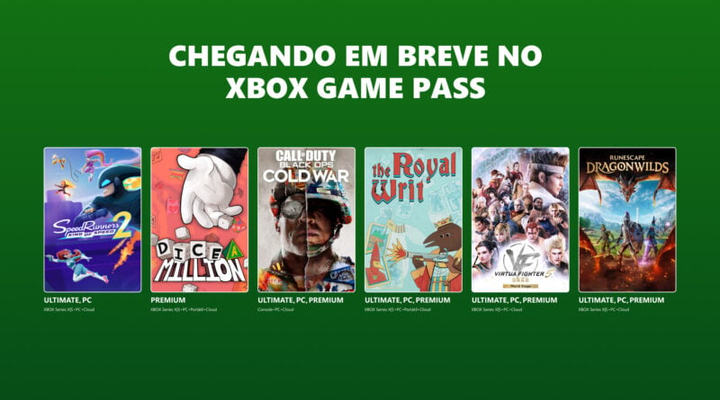 XBOX Game Pass Setembro 2026