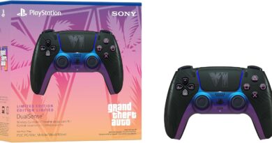 dualsense grand theft auto VI preto